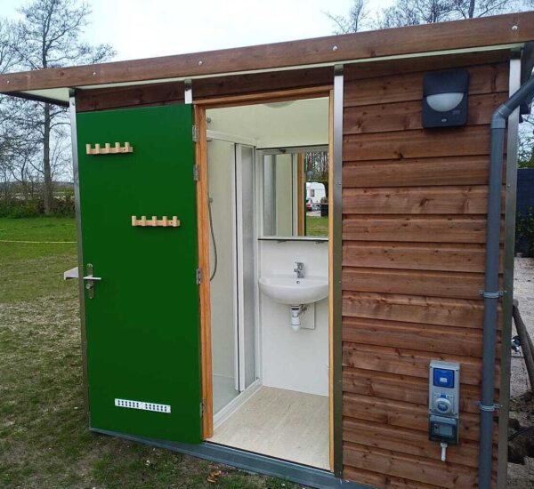 kamperen met eigen toilet