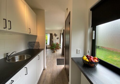 keuken comfort Verblijf bungalow Noordwijk