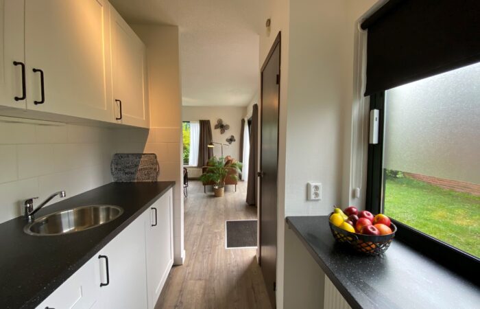 keuken comfort Verblijf bungalow Noordwijk