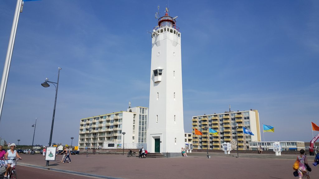 Geniet van het mooie uitzicht op de vuurtoren