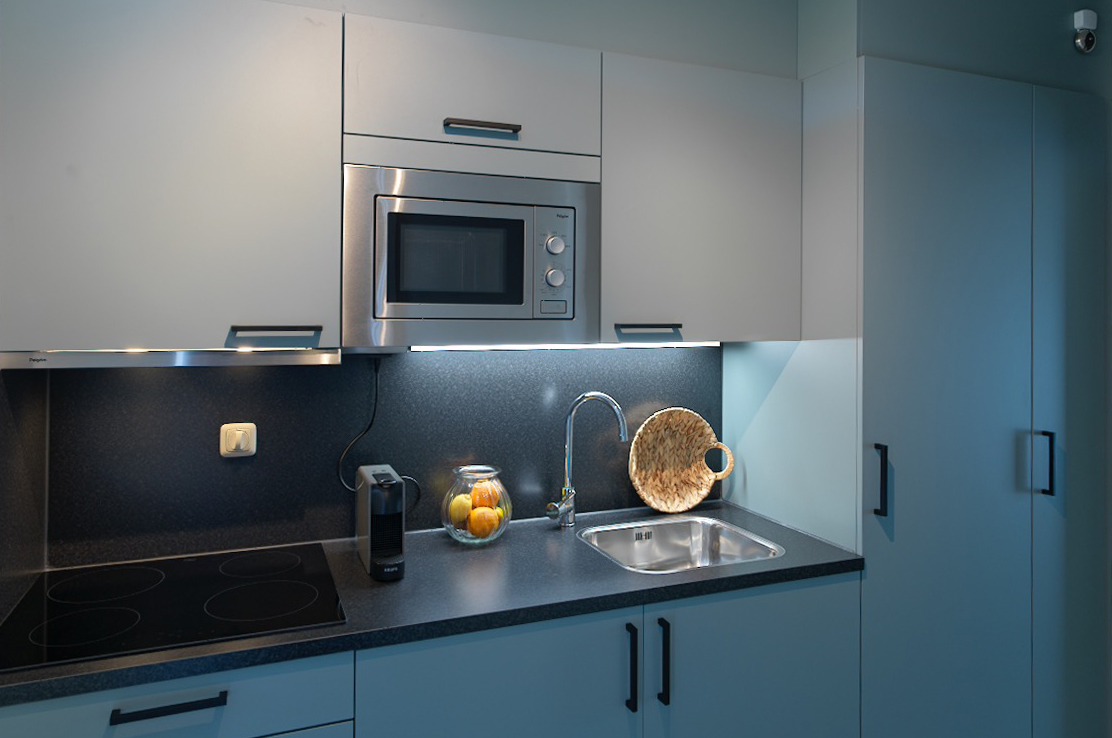 studio keuken Huur bungalow Noordwijk